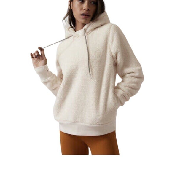 Athleta Tugga Sherpa Teddy Bear Hoodie - Picture 1 of 16